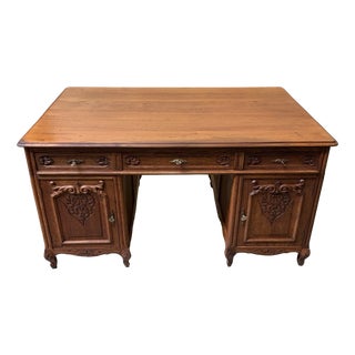 Vintage Double-Sided Desk, 1930 For Sale