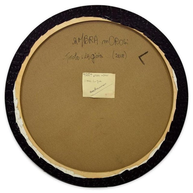 La gioia is an original pressed oil painting on canvas, realized by the italian artist ambra morosi (florence, 1951) in...