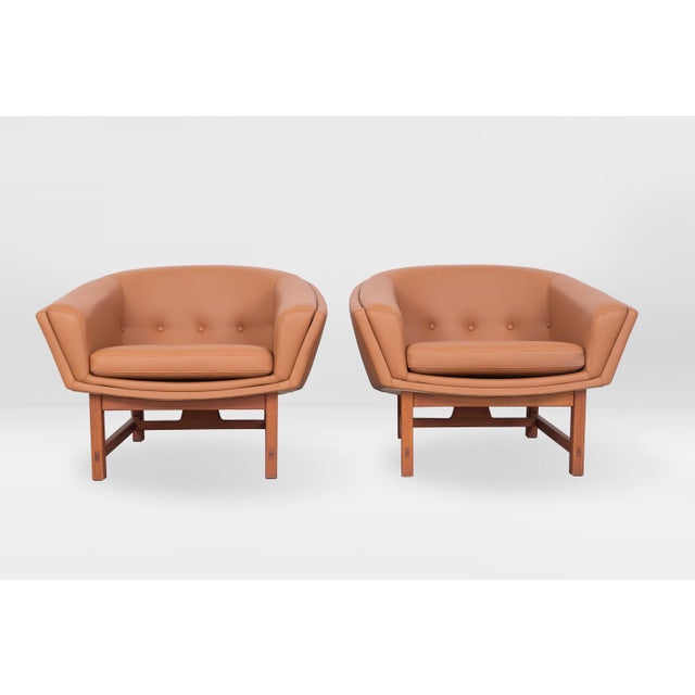 Corona Lounge Chairs by Lennart Bender, 1970, Set of 2 For Sale - Image 3 of 8