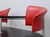 1990s Postmodern Italian Black and Red Bench from Moroso, 1990s For Sale - Image 5 of 16