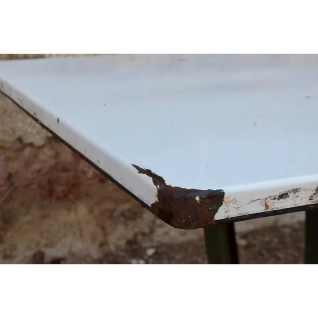 Industrial Garden Table, 1950s For Sale - Image 6 of 9