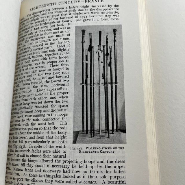 Blue 1963 History of Costume Book For Sale - Image 8 of 12