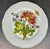 Late 20th Century Late 20th Century 2pc-Bareuther Waldsassen (Bavaria) Botanical Porcelain Plate For Sale - Image 5 of 8