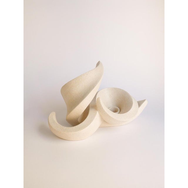 Stoneware clay, swan candleholder by aleksandra krasnopolska dimensions: w 24 x d 14 x h 14 cm materials: stoneware clay....