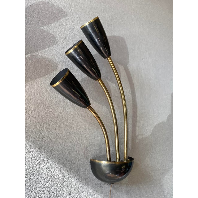 Wall Lights attributed to Stilnovo, Italy, 1955, Set of 2 For Sale - Image 6 of 17