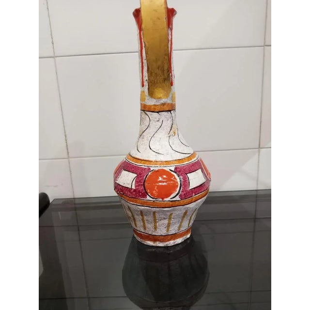 1970s Vintage Vase in Terracotta, 1970s For Sale - Image 5 of 7