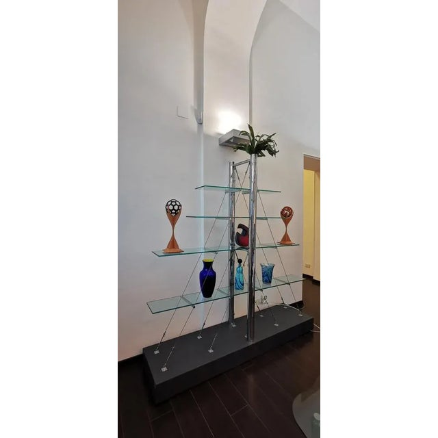 Model Magnolia Four-Storey Pyramid Library by Andrea Branzi for Memphis, 1980s For Sale - Image 9 of 10