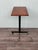 1960s Vintage High Coffee Table with Teak Top and Metal Frame with Casters, 1960s For Sale - Image 5 of 9