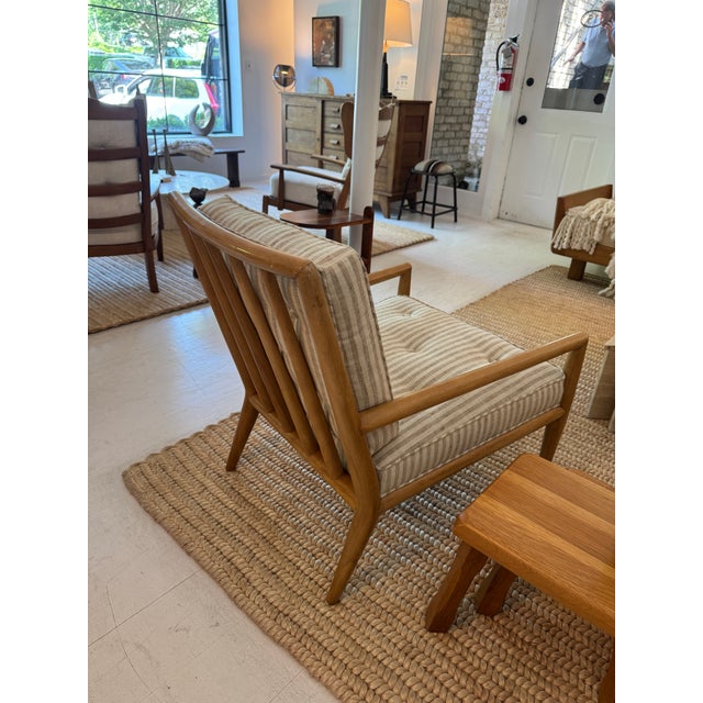 Pair of t.h. Robsjohn-Gibbings Lounge Chairs For Sale In New York - Image 6 of 15