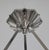 1930s 1930s Maynadier French Art Deco Starburst Bowl Chandelier For Sale - Image 5 of 8