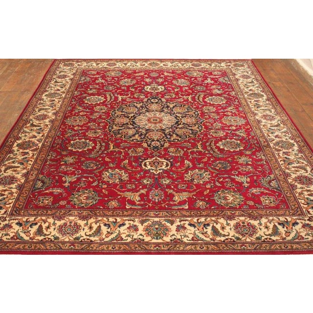 H1 Middle Eastern Rug in Wool For Sale - Image 6 of 10