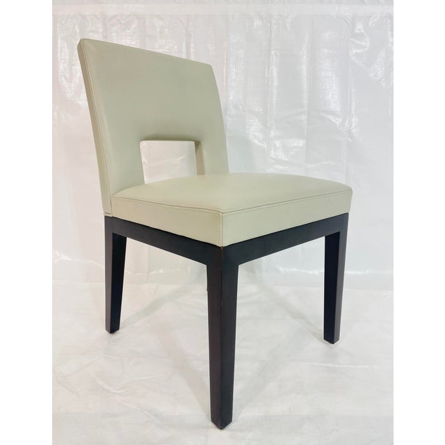 Set of 10 Christian Liaigre “Velin” Solid Oak Dining Chairs for Holly Hunt, Usa For Sale - Image 13 of 18