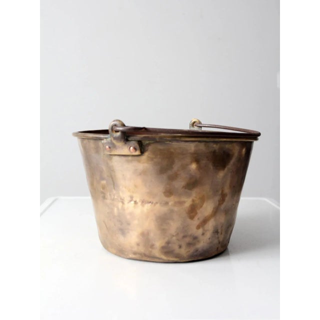 Late 19th Century Antique Brass Kettle For Sale - Image 5 of 13