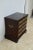 Chippendale 20th Century Chippendale Councill Mahogany Bedside Table For Sale - Image 3 of 11