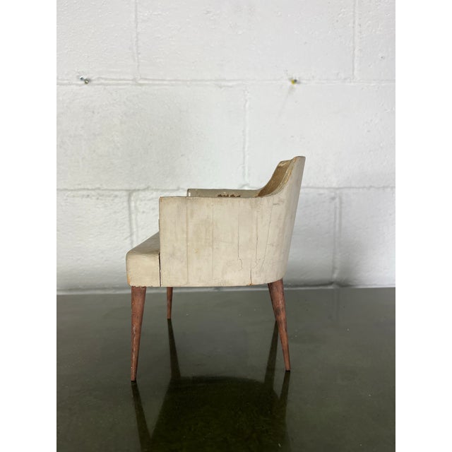 Mid 20th Century Vintage Mid-Century Modern Chair Sculpture or Architectural Maquette For Sale - Image 5 of 8