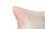 Pair of custom, high-end designer velvet and linen blend faux bois woodgrain pattern pillow covers in blush color way....
