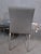 Dark Gray Mid 20th Century Italian Upholstered Dining Chairs - 6 Pieces For Sale - Image 8 of 8