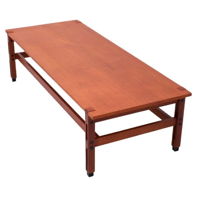 Italian Tivoli Coffee Table in Teak by Ico Parisi for Mim Roma, 1958 For Sale