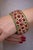 Late 20th Century Bochic “Capri” Vintage 167 Carat Multi Ruby & Emerald Cuff 18K Gold & Silver For Sale - Image 5 of 13