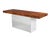 1970s Milo Baughman for Thayer Coggin Rosewood & Chrome Console Table Restored For Sale
