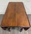 Brown Antique 1920s Colonial Revival Solid Maple Gateleg Drop Leaf Dining Table For Sale - Image 8 of 16