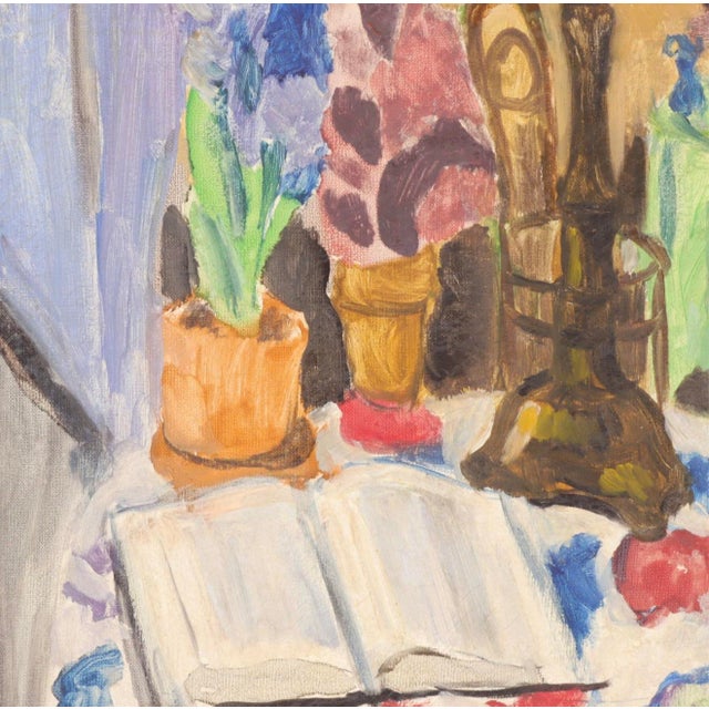 Impressionist Early 20th Century Impressionist Still Life Interior For Sale - Image 3 of 5