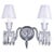 Collection Regina Wall Lamp in Metal and Crystal by Jago For Sale - Image 14 of 14