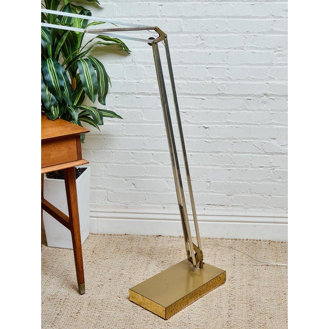 Grasshopper Architectural Vintage Adjustable Industrial Floor Lamp For Sale - Image 10 of 12
