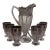 Early 1900s Tiffin Glass Ware Set - Set of 7 For Sale