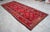Brick Red 1940s Antique Turkish Rug Kilim Handmade Wide Runner - 4′11″ X 12′5″ For Sale - Image 8 of 17