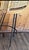 1960s 4 1960s Wicker/Bamboo/Wrought Iron Swivel Stools For Sale - Image 5 of 8