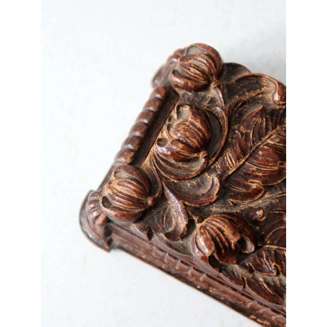 Vintage Syroco Wood Box For Sale - Image 11 of 11