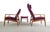 Mid-Century Modern Set of 2 Teak Danish Modern Lounge Chairs W/ an Ottoman by Soren J. Ladefoged, Ca. Late 1950s, Denmark For Sale - Image 3 of 4