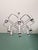 Geometric Chrome Metal Chandelier by Gaetano Sciolari for Boulanger, 1970s For Sale - Image 9 of 15