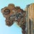 Wood c.1920 Chinese Polychrome Architectural Carved Wood Panel — Floral Motif Wall Art For Sale - Image 7 of 10
