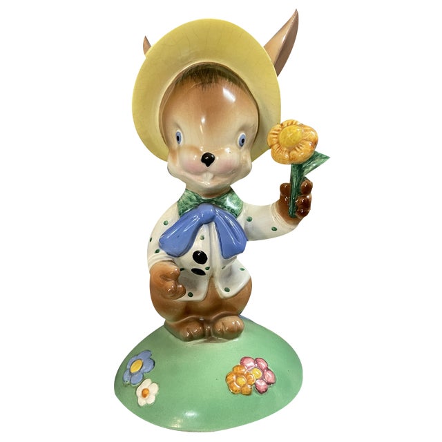 Italian Animalier Ceramic Sculpture from Lenci, 1930s For Sale