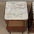 Pair of Antique French Louis XVI Marquetry Marble Top Nightstands ~ End Tables For Sale - Image 17 of 18