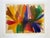 2010s Morris Louis Modernist Lithograph Print Abstract Expressionist Museum Poster " Point of Tranquility " 1959-60 For Sale - Image 5 of 11