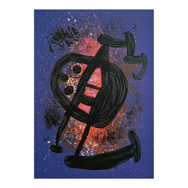 Fine Art Print by Joan Miró, 1972, Paris For Sale