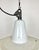 Mid-Century Modern Industrial White Enamel Factory Pendant Lamp, 1960s For Sale - Image 3 of 18