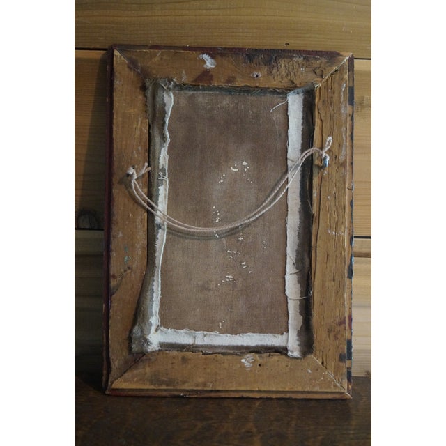 Mid 19th Century Spanish Colonial Painting of Nossa Senhora Da Conceição For Sale - Image 10 of 11