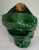 Vintage Kahlua Handmade Jade Green Tiki Aztec K&b Glazed Ceramic Decanter Mexico For Sale In Dallas - Image 6 of 10