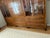 Stunning Antique Wall Unit by Milling Road Furniture W/Desk For Sale - Image 4 of 11