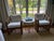 Palecek Strings Attached Arm Chair, Light - Set of 2 For Sale - Image 9 of 14
