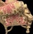 Wood Vintage Venetian Rococo Giltwood High-Back Wingback Armchair 55” For Sale - Image 7 of 15