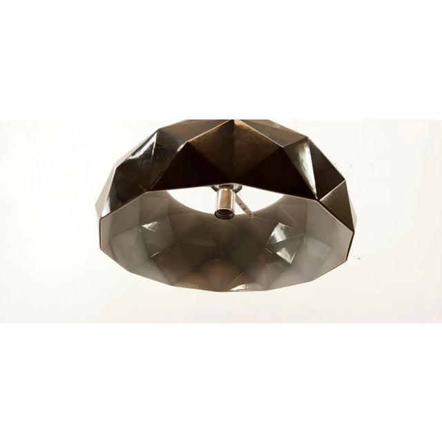 Contemporary Murano Suspension Lamp With Freckles For Sale - Image 3 of 12