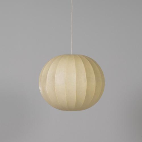 Contemporary Cocoon Pendant Lamp by Frits Friedel Wauer for Goldkant Leuchten, 1960s For Sale - Image 3 of 12