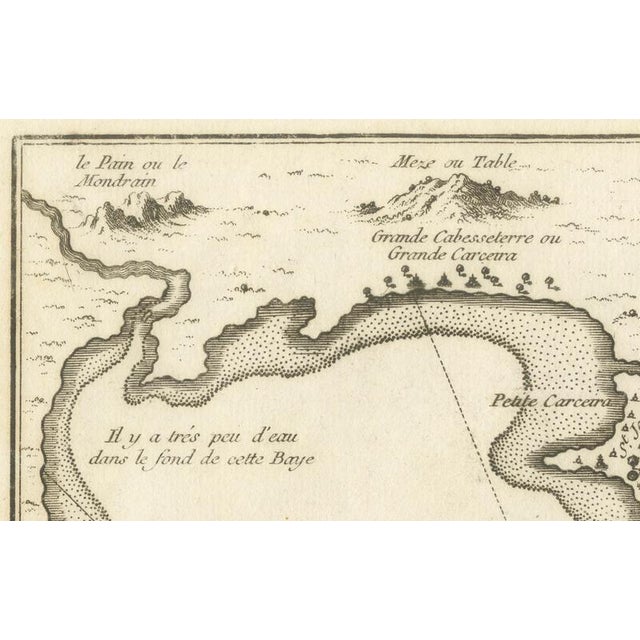 French Naval Sea Chart with Mozambique Bay by Bellin, 1765 For Sale - Image 5 of 9