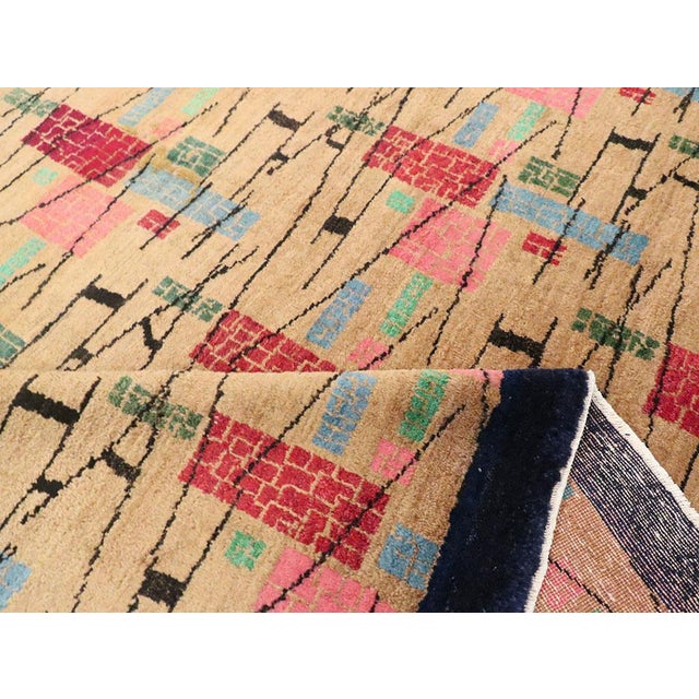 Galerie Shabab Collection Mid-20th Century Handmade Turkish Anatolian Small Room Size Carpet For Sale - Image 9 of 10