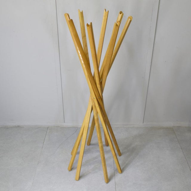 Zanotta Mid-Century Modern Coat Rack by Zanotta, 1960s For Sale - Image 4 of 8